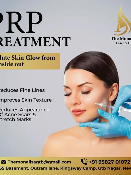 Our PRP treatment delivers an absolute skin glow from the inside out. By using your body's own platelets, this procedure effectively reduces fine lines, improves skin texture, and minimizes the appearance of acne scars.