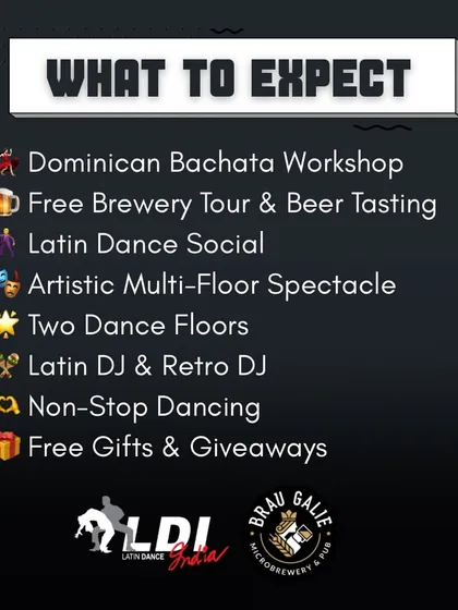 Here's what to expect at our 15th Anniversary 'Step Up' event. From a Dominican Bachata workshop and two dance floors to a multi floor artistic spectacle and free giveaways, we packed the night with experiences.
