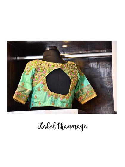 Label Thanmaye - Custom Designer Wear for Women & Kids Custom Embroidered Blouses photo 8