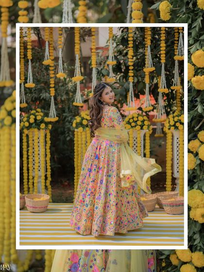 Vibrant Haldi & Mehendi Moments photo 17