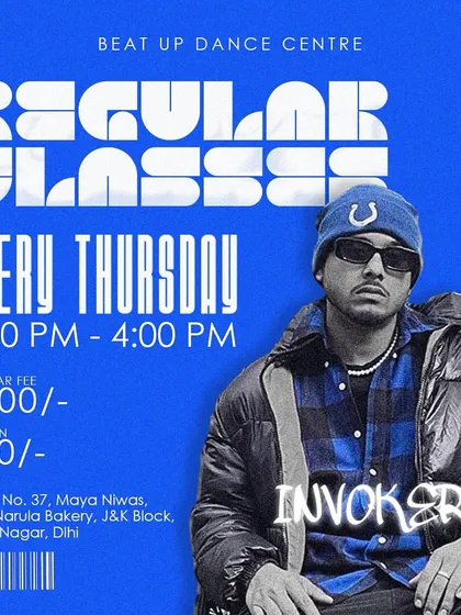 I'm back to teaching regular classes at Beat Up Dance Centre in Delhi. If you want to train with me, learn the foundations of street dance, and find your groove, this is your chance. Let's train together.