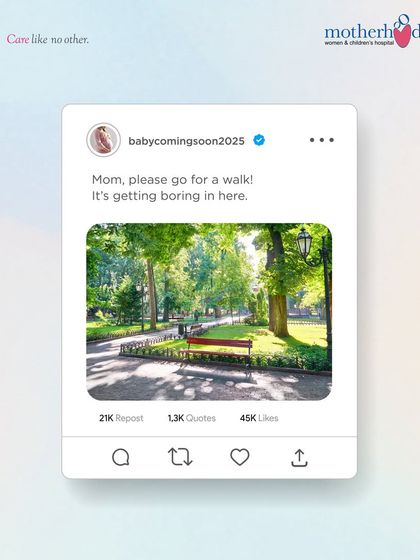 A fun take on your baby's perspective! This post reminds moms-to-be about the importance of staying active, hydrated, and attending regular appointments to support their baby's growth and well-being.