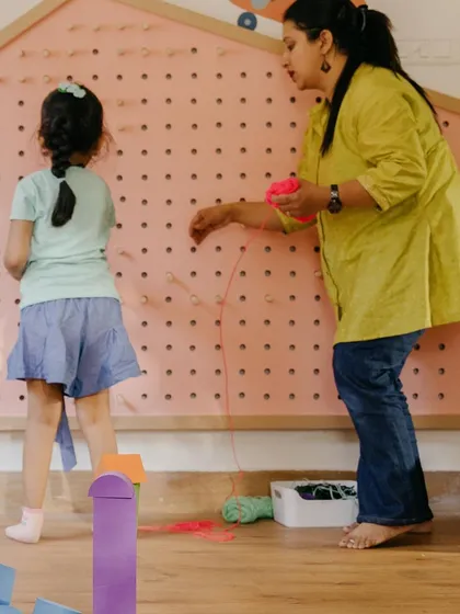 The Makerspace is a vibrant hub in our preschool where children access tools and materials to invent, tinker, create, and design. This dynamic space allows children to work independently or collaboratively, transforming ideas into tangible projects.