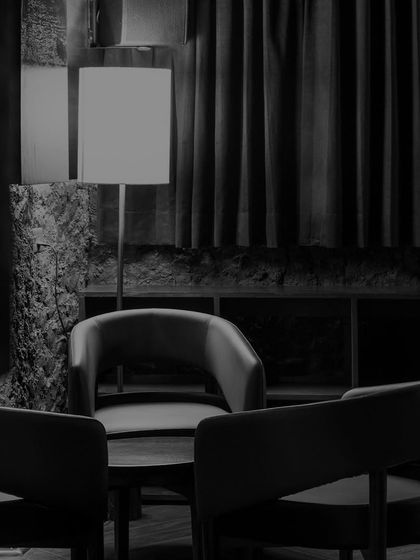 Within Lair’s walls, mysteries reside, where elegance and allure intertwine. The interplay of soft curtains, textured walls, and modern furniture creates a layered and intriguing ambiance.