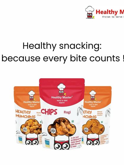 Healthy snacking: because every bite counts. Choose wisely and snack healthy with our range of munchies, chips, and more.
