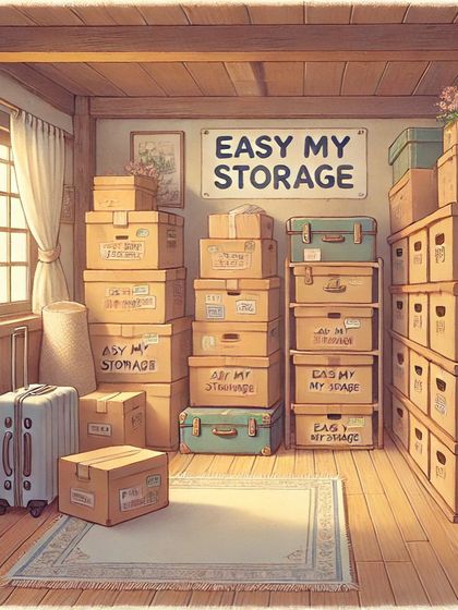 This cozy, Ghibli-inspired artwork imagines a room perfectly organized with our storage boxes. It reflects our belief in creating space for possibilities and making storage a magical, stress-free experience.