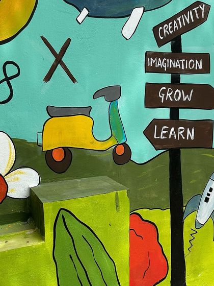 Rimjhim - Custom Wall Murals Whimsical Worlds for Kids & Schools photo 16