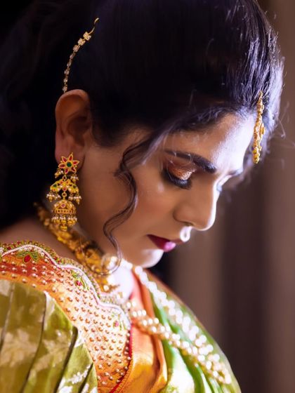 Shrutha - Special Occasion & Media Makeup South Indian Bridal Elegance photo 40