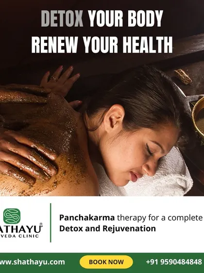 Detox your body to renew your life and health. I offer Panchakarma therapy, a complete body detoxification and rejuvenation program designed to cleanse toxins and restore your body's natural balance.
