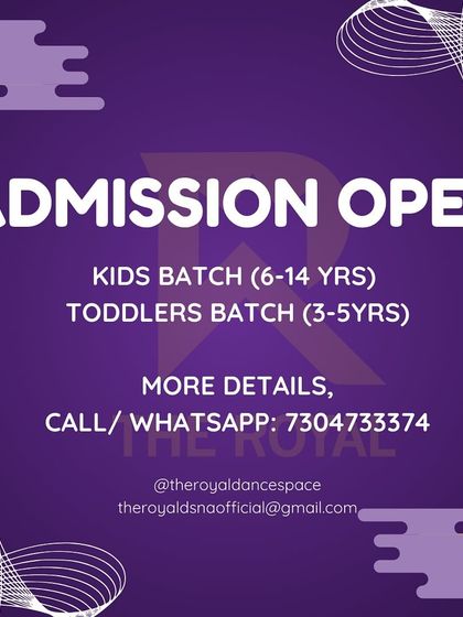Admissions are open for our kids and toddlers batches. Visit our Jayanagar studio to enroll.