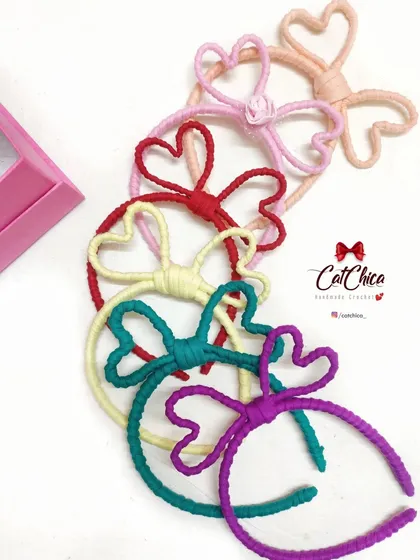 Our K-Pop Heart series headbands are so trendy and fun. Inspired by Korean pop bands, they come in many vibrant colors and are comfortable for all-day wear.