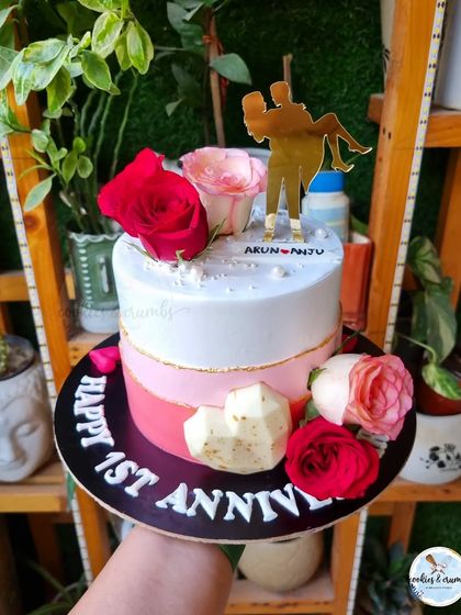 Devaagya Chawla - Custom Eggless Cakes Engagement, Wedding & Anniversary Cakes photo 21