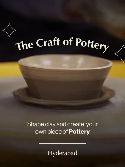 There is a simple, grounding magic in shaping clay with your own hands. Our beginner-friendly pottery workshops guide you through the process of wheel throwing, helping you center the clay and your mind to create a unique piece of ceramic art to take home.