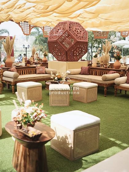 Sneha & Shahil - Wedding Decor and Production Vibrant Haldi & Mehendi Celebrations photo 20