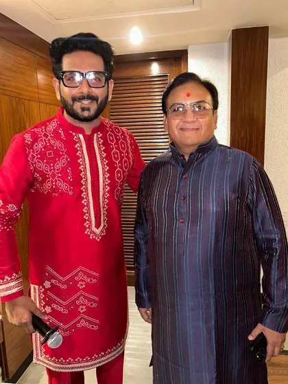 It was a pleasure to entertain the man who has entertained the nation for over a decade, Dilip Joshi, famously known as Jethalal. A truly humble and funny person.