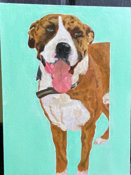 Pet portraits are one of my favorite commissions. Using oil paints, I work to capture the unique personality and spirit of your furry family members, creating a piece of art you can treasure forever.