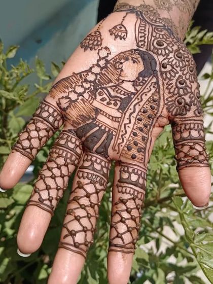 Chandu - Bridal Mehendi Custom Bridal Portraits photo 18