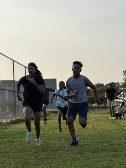 It includes physical conditioning, like running drills, to build endurance and athleticism.