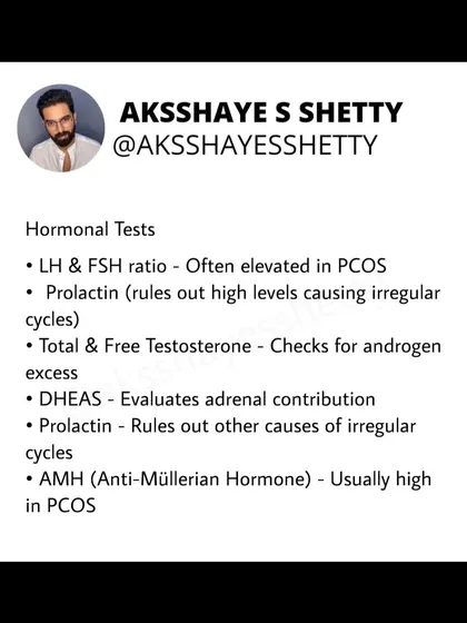 Understanding your body is the first step to managing PCOS. I help my mentees decipher key hormonal tests like LH, FSH, and Testosterone, so we can create a truly personalized plan based on science, not guesswork. This knowledge empowers you to take control of your health.