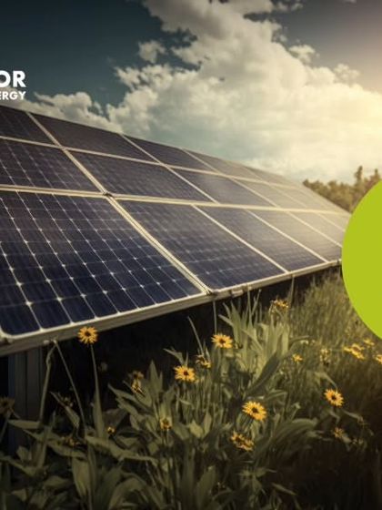 This image of a ground-mounted solar array highlights the profound impact of solar power on the environment. Each panel contributes to curbing greenhouse gas emissions and reducing our reliance on fossil fuels.