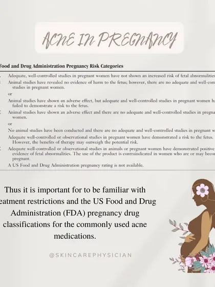 Understanding the FDA's pregnancy risk categories is essential for making safe skincare choices. I use this classification system to guide my recommendations, ensuring every treatment plan prioritizes the health of both mother and child.