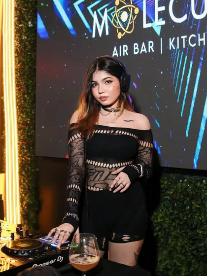 Performing at Molecule Air Bar in Jhansi. It was a great night with an amazing crowd and stunning visuals.