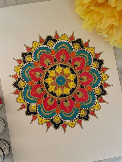 Vibrant & Colorful Mandalas photo 4