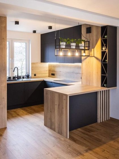 Dhanjal Interiors - Turnkey Modular Kitchens Layouts for Every Home: Islands, L-Shape & U-Shape photo 19