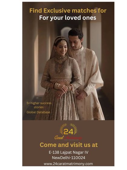 24 Carat Matrimony - Elite Matchmaking Service Our Personalized & Confidential Process photo 17