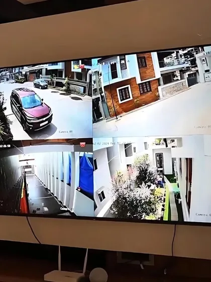 Get a complete overview of your property at a glance. We install and integrate high-definition CCTV systems that feed into a central monitor, allowing you to view multiple camera angles simultaneously for comprehensive surveillance and peace of mind.