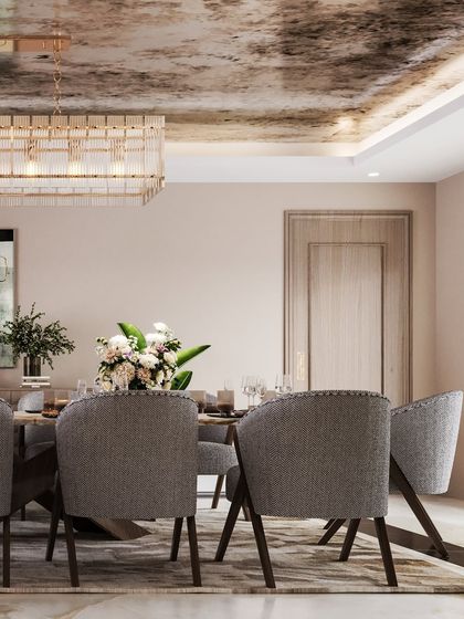 Elegant Dining & Transitional Spaces photo 15