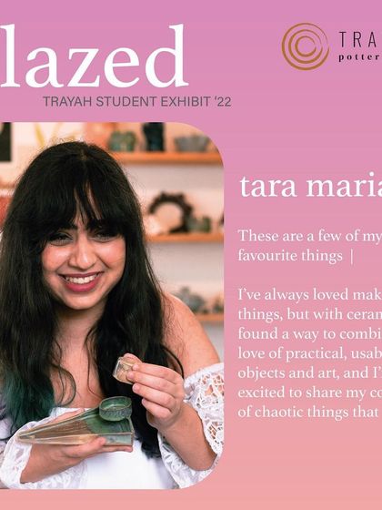 Meet Tara Maria, aka Potsy. Her GLAZED '22 collection was a "melting pot of crazy ideas" and her love for form and function.
