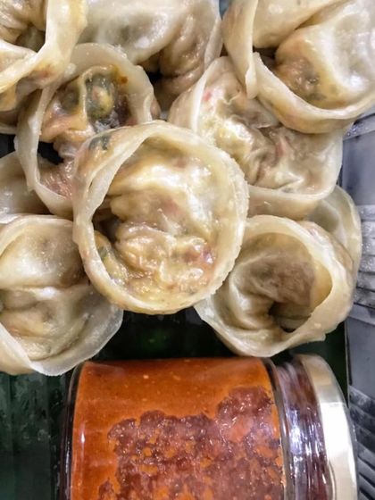 Freshly steamed chicken and chive dimsums, served with a spicy dipping sauce. A popular choice from my Pan-Asian menu.