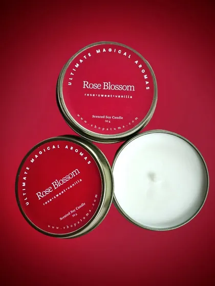 My 'Rose Blossom' Mini Metal Charm. The classic scent of rose, sweet, and vanilla is always a favorite, captured here in a convenient little tin.
