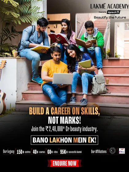 Build a career on skills, not marks. To stand out in the beauty world, you need training that sets you apart. Join the ₹2,40,000+ Cr beauty industry with me.
