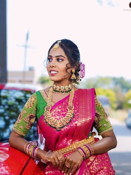 Inisha Rental Dress - Bridal & Occasion Jewellery Rental Grand Bridal Sets: Temple & Kemp Jewellery photo 17