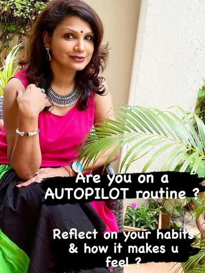 Many of us are living on autopilot, driven by stress and exhaustion. I encourage my clients to pause and reflect on their habits. Taking your life off autopilot and making conscious choices is the first step towards a more fulfilling and healthier life.