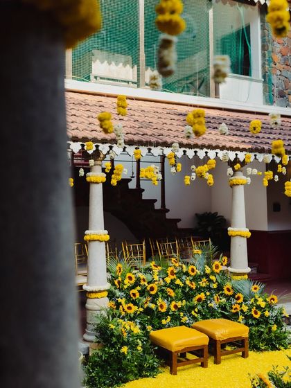 The Tales of Tradition - Wedding Planning & Design Sun-Kissed Haldi Ceremonies photo 42