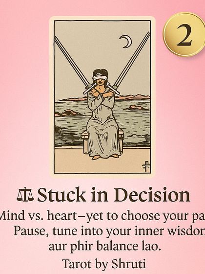 What does the Universe want to tell you? This reading reveals if you are entering a new emotional beginning, are stuck in a decision between your mind and heart, or if it's time for celebration and community.
