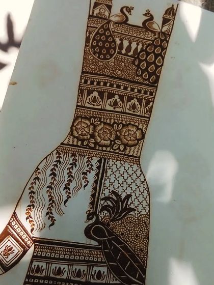 Full Bridal Mehendi photo 28