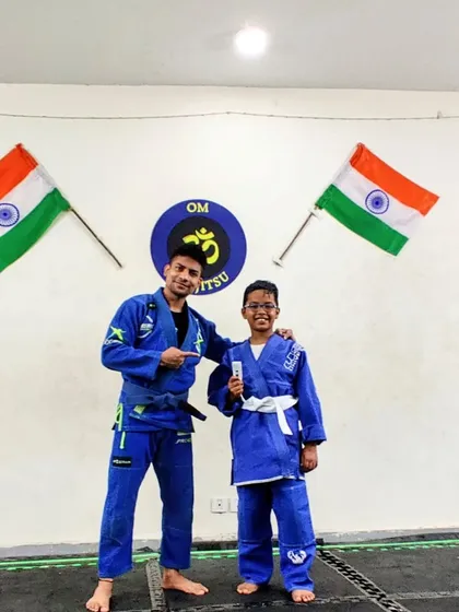 This young warrior earned his stripe. It's a great feeling to see our students achieve their goals and move forward in their Jiu-Jitsu journey.