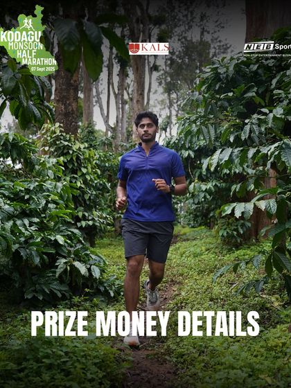 Your effort deserves recognition. We offer prize money for top finishers in the Half Marathon and 10K categories.