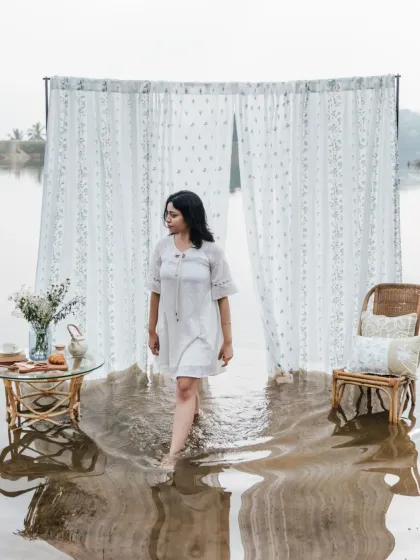 The Yellow Dwelling - In-Home Design Consultation Sheer & Light-Filtering Curtains photo 6