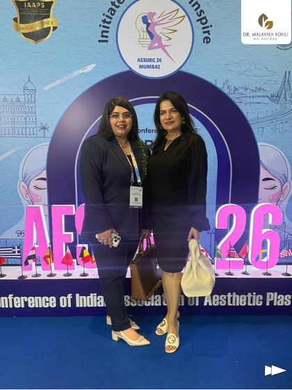 With a colleague at the Aesurg 2026 conference. These events are invaluable for networking and fostering collaborations that advance our field.