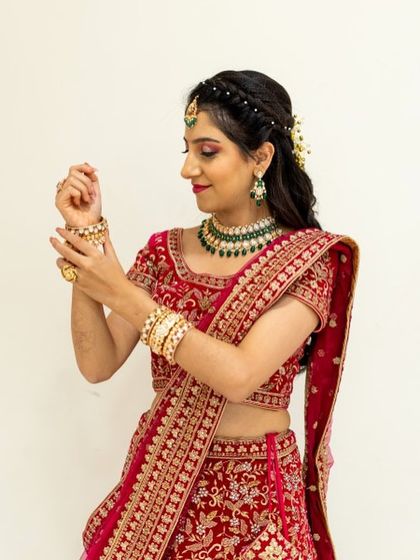 Gulabi Fanthome - Bridal & Event Makeup Engagement & Reception Glam photo 21