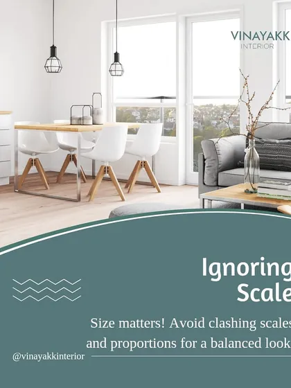 Design Tip: Size matters! Avoid clashing scales and proportions. Choosing furniture that is the right size for your room is key to achieving a balanced and harmonious look.