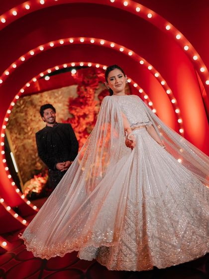 The Wedding Square - Wedding Design & Styling Opulent Sangeet & Reception Nights photo 30