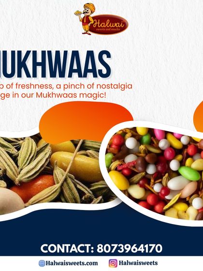 My Mukhwaas offers a pop of freshness and a pinch of nostalgia. It's the perfect end to any meal.