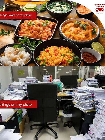 This meme perfectly captures the life of a busy professional. While you wish your plate was full of delicious food, it's actually piled high with work. Let me help clear some of that off your plate.