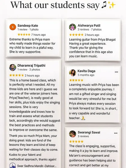 Don't just take our word for it. Here's what our students and their parents have to say about their journey with us. Their words reflect our commitment to creating a supportive and engaging learning space.